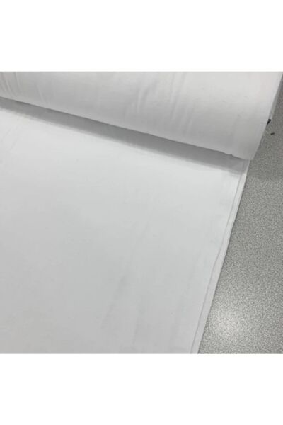 Bebek Özel 1 TOP (30 metara) 100% pamučna poplin tkanina bela boja (širina 24...