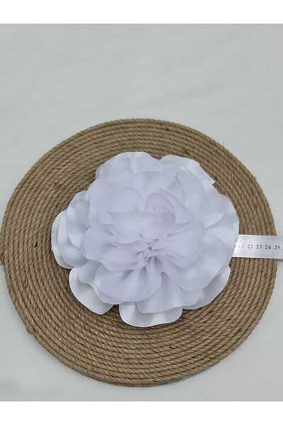 Esteks Dantel ve Tekstil Aksesuarları Iğneli Yaka Çiçeği Broş Kumaş Çiçek Gül...