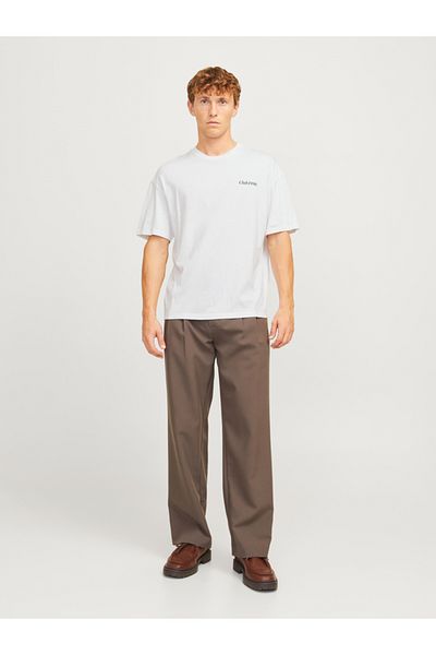 Jack & Jones Back Graphic Print Wide Fit T-Shirt