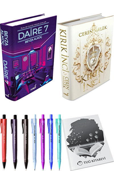 İndigo Kitap Daire 7 Ciltli ve Kırık İnci Ciltli + Hediyeli