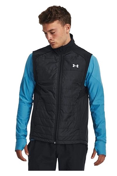 Under Armour Men's Outdoor Thermal Insulated Vest Launch Pro 1378499 -001 - Black