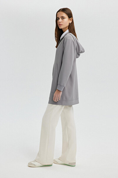 Touché Privé TENKÁ KREPOVÁ BUNDA NA zip