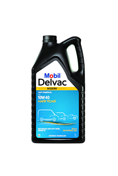 Mobil Delvac Modern Light Commercial 10W40 7 L ÜT:2024