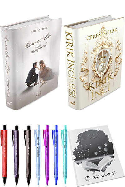 İndigo Kitap Kimsesizler Matemi 1 Ciltli ve Kırık İnci Ciltli + Hediyeli