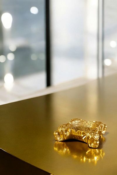 Evene Ashtray Gold Ashtray Decorative Ashtray Model 6
