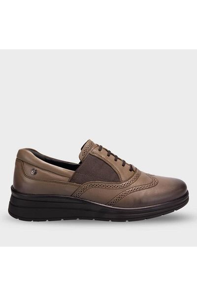 Forelli Carla-H Comfort Women's Leather Shoes Khaki