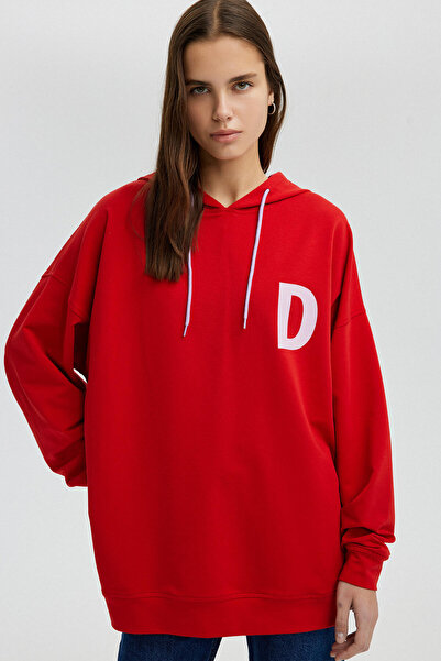 Touché Privé Letter Printed OVERSIZE SWEATSHIRT