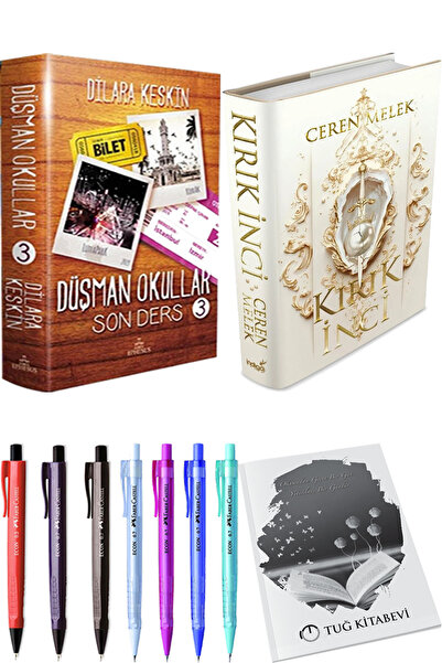 Ephesus Yayınları Düşman Okullar 3 Ciltli ve Kırık İnci Ciltli + Hediyeli