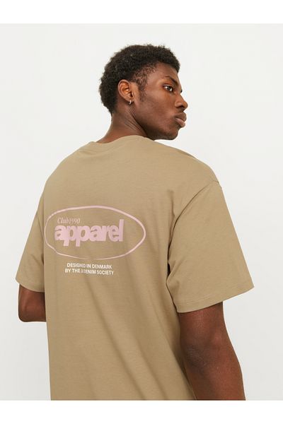 Jack & Jones T-Shirt mit weiter Passform und Grafikdruck auf der Rückseite