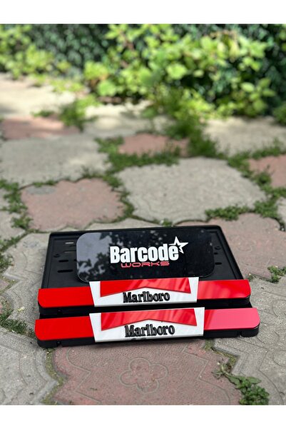 Barcode Works MARLBORO MOTOR PLAKALIK