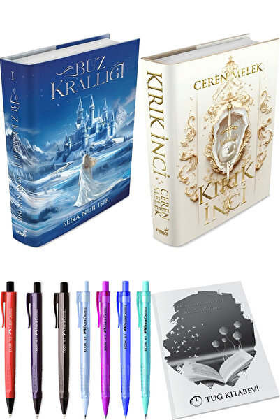 İndigo Kitap Buz Krallığı Ciltli ve Kırık İnci Ciltli + Hediyeli
