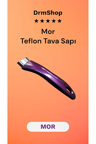 shopdrm Teflon Tava Sapı 1 adet