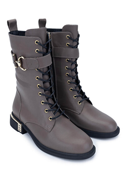 Tamer Tanca Kadın Hakiki Deri Vizon Casual Bot