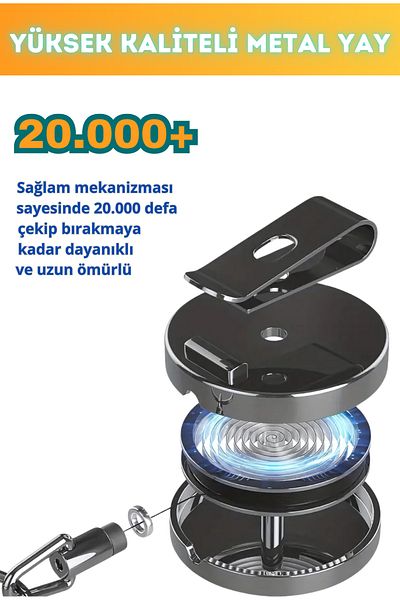 excarpin Ticket Concept Full Metal Premium Steel Safe Yoyo Guler Suport card și container pentru carduri