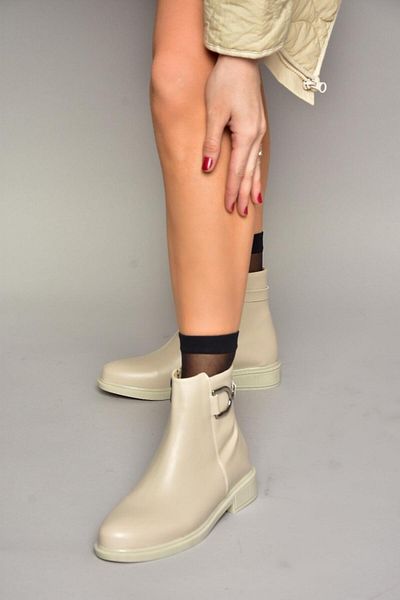 Fox Shoes Τ 239004709   Μπεζ Γυναικείες Μπότες
