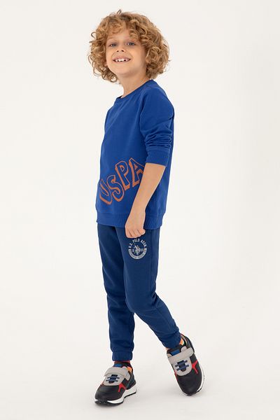 U.S. Polo Assn. Boy's Saks Crew Neck Sweatshirt 50293617 -Vr045