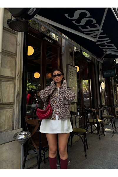 CARPİANNA LEOPAR DESENLİ CEKET