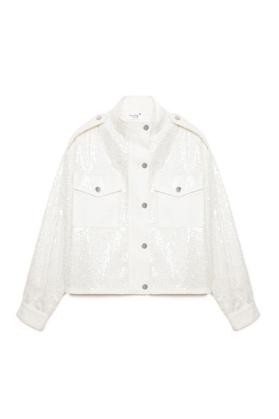 Touché Privé SHORT JACKET WITH SEQUINS