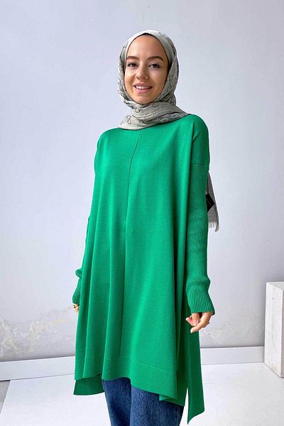 Ka Hijab Mira Mercerized Hijab Tunic - Green