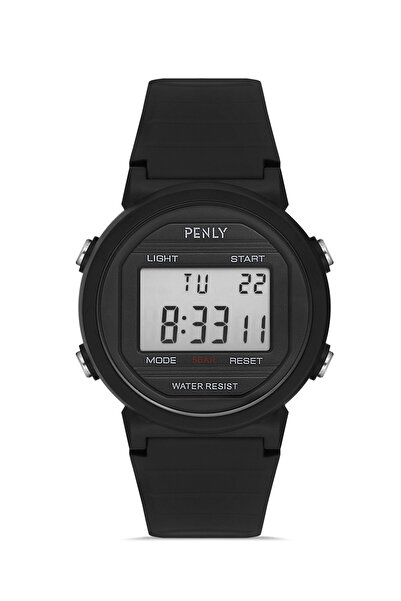 Penly Su Geçirmez Dijital Çocuk Kol Saati 219 Model Pembe 4 Renk Kronometre-a...