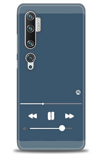 Xiaomi Mi Note 10 Pro Kılıf HD Baskılı Kılıf - Müzik Çalar + Tam Ekran Koruyucu