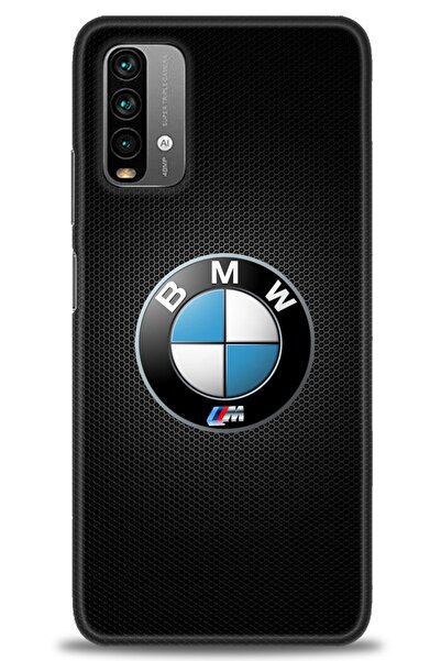 MRCİLETİSİM Xiaomi Redmi 9T Kılıf HD Baskılı Kılıf - Bmw