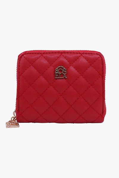 SOSELA 56-4034 Women's Lady Red Wallet