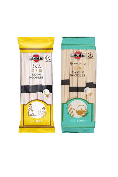 Miyata Ramen , Udon Noodles Japon Tipi Erişte 300 Gr2 li Set