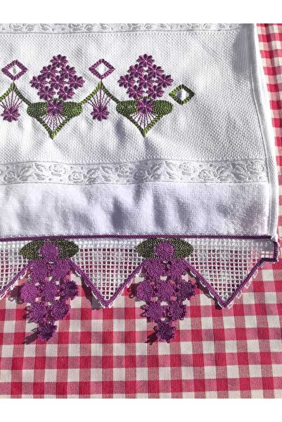 Peacock 100% бавовна Кузен Рушник - З тугра і вишивка | Не можна прати і не можна прасувати | Сувенір