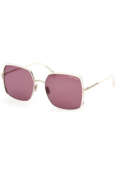 Tom Ford RAPHAELA (FT1006-32Y) 60 | Kadın Kırmızı Güneş Gözlüğü