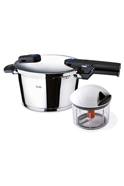 Fissler Bluepoint Düdüklü Tencere + Fissler Finecut Sebze Doğrayıcı - Inox - ...