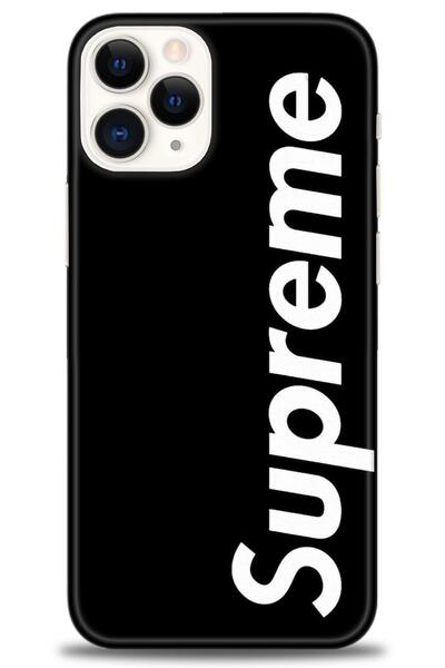 iPhone 12 Pro Max Kılıf - Supreme Siyah