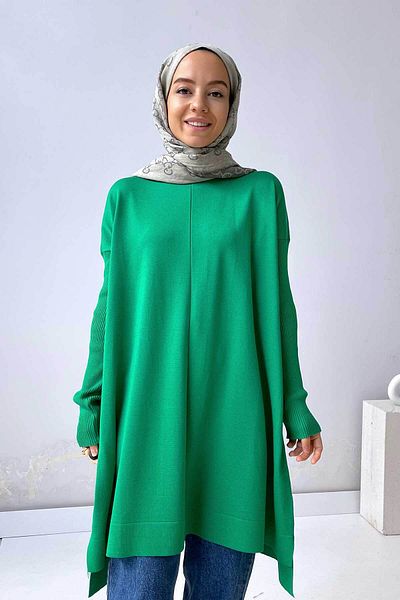 Ka Hijab Mira Mercerized Hijab Tunic - Green