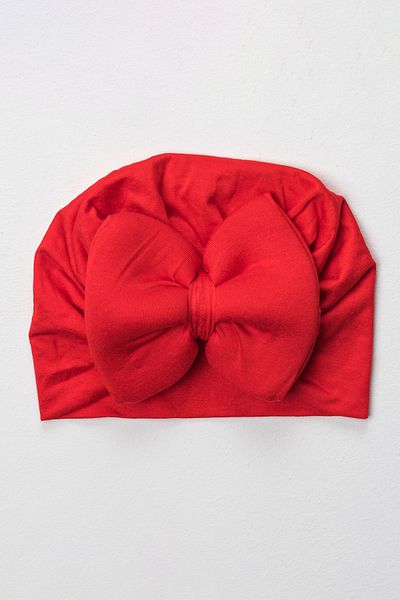 tinytrends Baby Girl & Child Colorful Bow Double Layer Bonnet 1-18 Months
