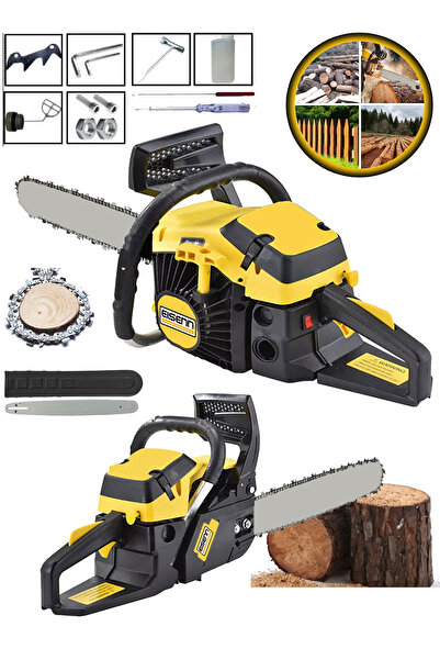 Eisenn Germany Technology X-v Power Benzinli Zincirli Testere Hızar Ağaç Moto...