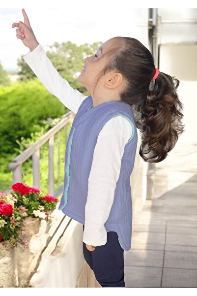 Joyous Mom Kids Muslin Baby Vest Organic Muslin Children's Vest Newborn Vest Winter Baby and Children's Vest