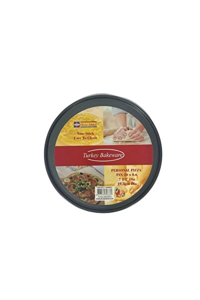 AVCI HOME MAKER صينية بيتزا شخصية غير لاصقة من هوم ميكر 20 سم × 0.6 سم - أسود