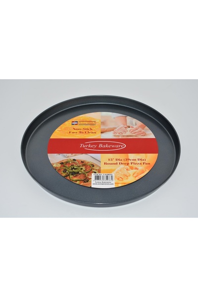 AVCI HOME MAKER صينية بيتزا عميقة غير لاصقة من هوم ميكر 39 سم - أسود