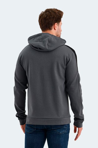 Slazenger Ανδρικό φούτερ VALERYA Σκούρο Γκρι