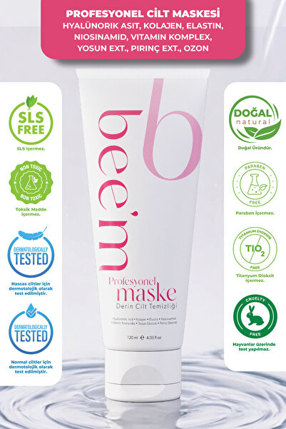 BEEM Sıkılaştırıcı Ve Yaşlanma Karşıtı Maske 120 ml