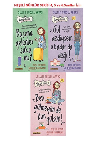 Carpe Diem Kitapları Neşeli Günlük 4 5 ve 6.Sınıf Okuma Kitaplarım Ben Gülmey...