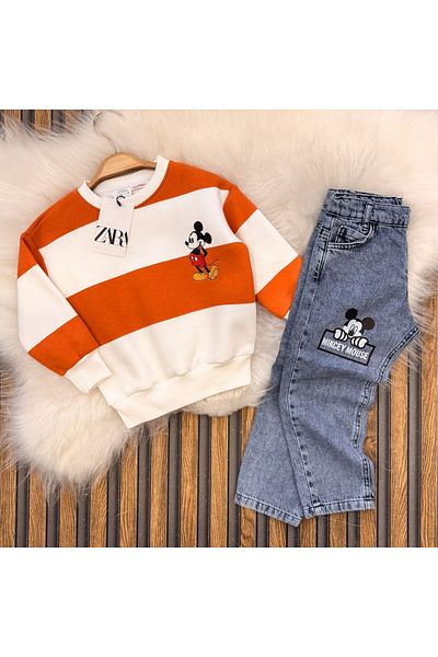 Bisahane Unisex Jeans Set