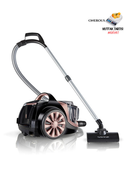 Arnica 750 Watt Toz Torbasız Koldan Kumanda Özellikli Yıkanabilir Hepa13 Filt...