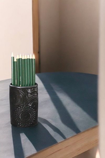 Evene Pen Holder Black Color Desk Pen Holder Organizer Pen Holder Model 12