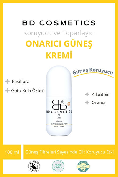 Bd Pharma Bd Cosmetics 50 Spf Onarıcı Güneş Koruyucu Krem 100 ml