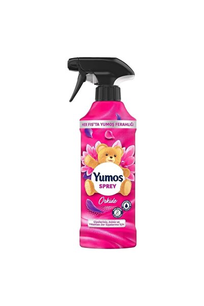 Yumoş Yumoş Sprey 450ML Çamaşır ve Oda Parfümü Orkide