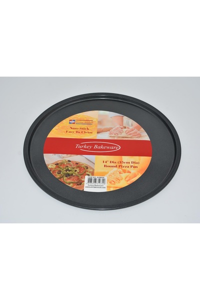 AVCI HOME MAKER صينية بيتزا عميقة غير لاصقة من هوم ميكر 35 سم - أسود