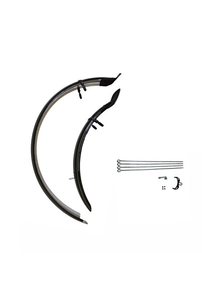 Trendbisiklet Çamurluk - 28, PVC, FNG-50, Siyah