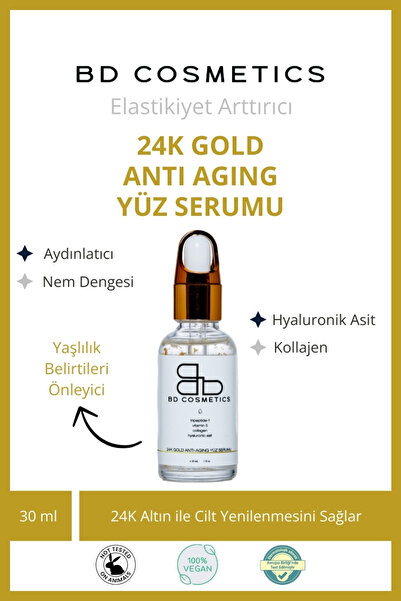 Bd Pharma Bd Cosmetics 24 K Gold Anti- Aging Yüz Serumu 30 ml