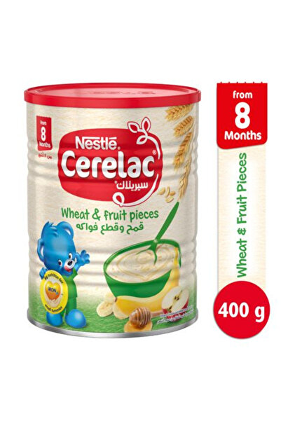 Nestle Cerelac Wheat ve Fruits Pieces 400gr